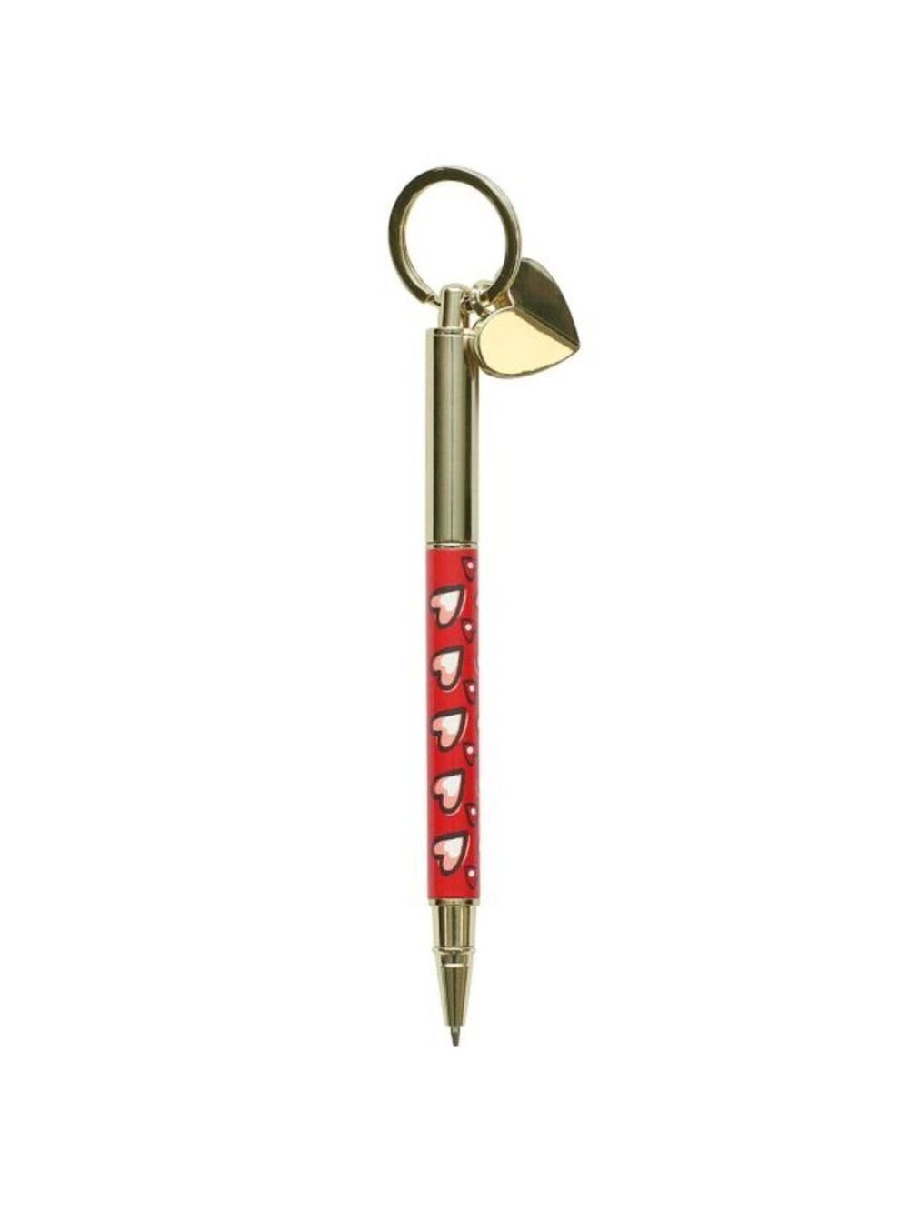 KATE SPADE NEW YORK "HEARTS" KEY FOB PEN - Picture 3 of 6